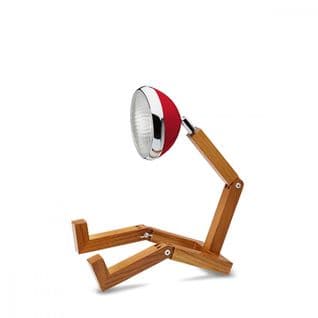 Lampe De Table Mr. Wattson Flash Red