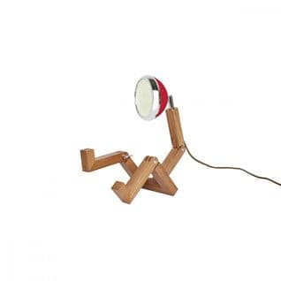 Lampe De Table Mini Mr. Wattson Rouge