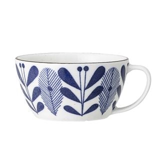 Mug Camellia Porcelaine Bleu