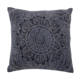 Coussin En Coton Bleu Adin