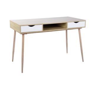 Bureau Scandinave 2 Tiroirs Multifonctionnel