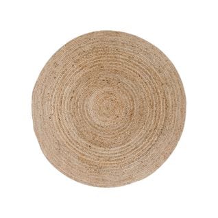 Bombay Ii - Tapis Rond En Jute - Couleur - Naturel, Dimensions - Ø150 Cm