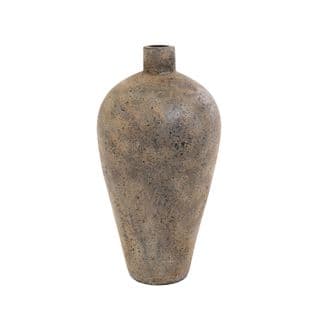 Corvo - Vase En Terre Cuite 60x32cm - Couleur - Brun