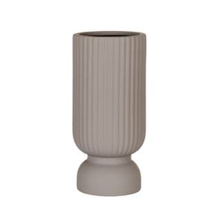 Sifnos - Vase En Céramique Ø12,5cm - Couleur - Gris