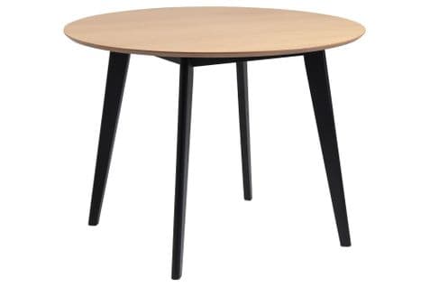 Table à Manger Ronde En Bois D105 - Leta