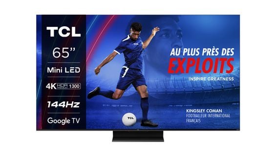 Téléviseur 4K QLED 65'' 164 cm TCL  65C805