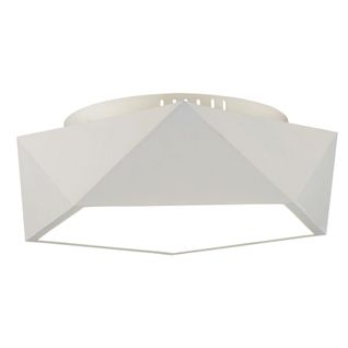 Plafonnier Design LED "arca" 50cm Blanc