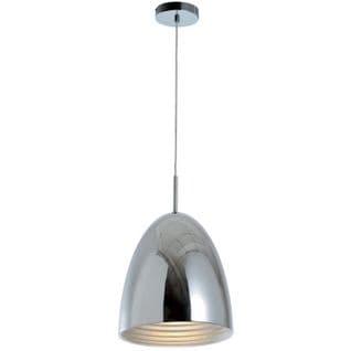 Lampe Suspension Design Cloche "mads" 30cm Chrome