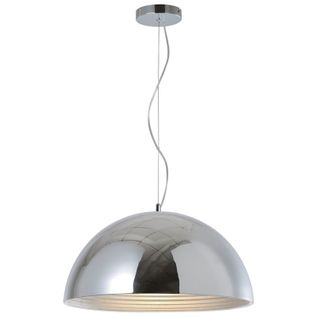 Lampe Suspension Design "mads" 50cm Chrome