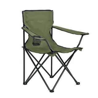 La Chaise De Camping Pliable Anter En Vert