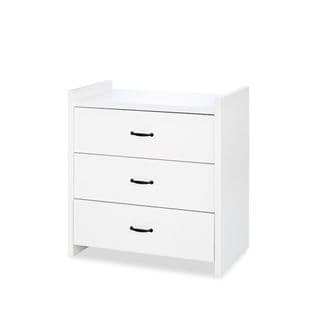 Commode 3 Tiroirs Amelia White - Blanc