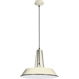 Lampe Suspension Design "alvar" 46cm Ivoire