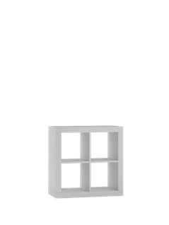 Kalax  Etagère à Compartiments Modernes  77x38x77cm  Blanc