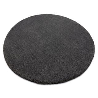 Tapis Moderne Lavable Latio 71351100 Cercle Gris Cercle 160 Cm