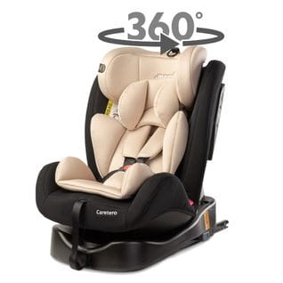 Mokki Siège Auto Pivotant 360° Isofix 0-36 Kg Groupe 0/1/2/3    Beige