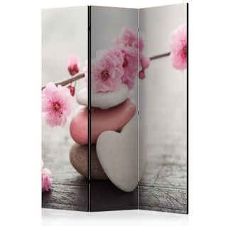 Paravent 3 Volets "zen Flowers" 135x172cm
