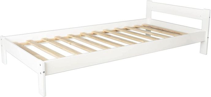 Lit D'enfant 190x90 Cm - Scandinave Blanc