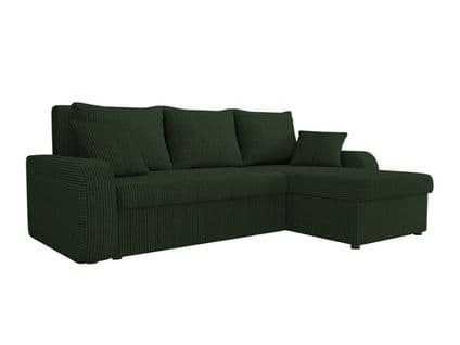 Canapé D'angle Convertible Comfivo 203 - 238x147x80 Cm - Vert