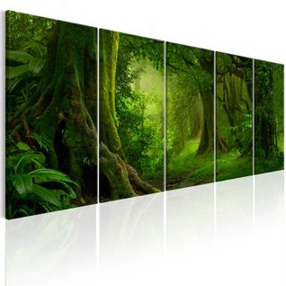 Tableau Imprimé "tropical Jungle" 80 X 200 Cm
