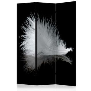 Paravent 3 Volets "white Feather Ii" 135x172cm
