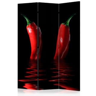 Paravent 3 Volets "chili Pepper" 135x172cm