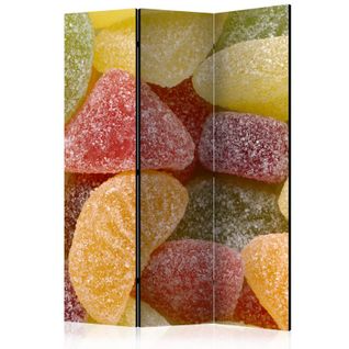 Paravent 3 Volets "tasty Fruit Jellies" 135x172cm