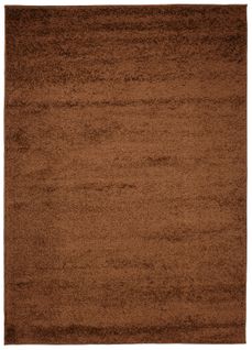 Tapis Séjour Marron Unicolore Moelleux Epais 140x200