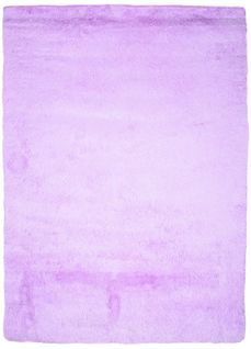 Tapis Salon Chambre Antidérapant Bébé Violet Uni Shaggy Super Doux Doux 200x300 cm