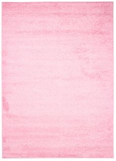 Tapis Salon Chambre Ado Rose Uni Super Doux 160x220 cm