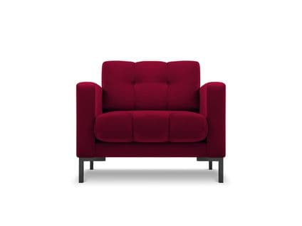 Fauteuil "mamaia", 1 Place, Rouge, Velours