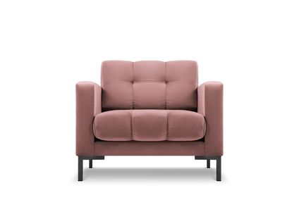 Fauteuil "mamaia", 1 Place, Rose, Velours