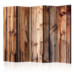Paravent 5 Volets "wooden Chamber" 172x225cm