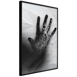 Affiche Murale Encadrée "electrifying Touch" 40 X 60 Cm Noir