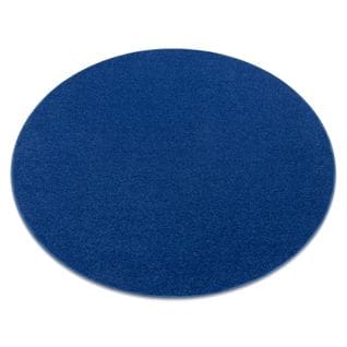 Tapis Cercle Eton Bleu Foncé Cercle 100 Cm