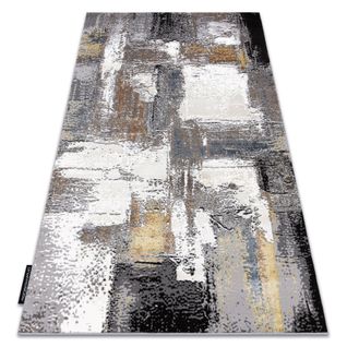 Tapis De Luxe Moderne 633 Abstraction - Structural Crème / Or 120x170 Cm