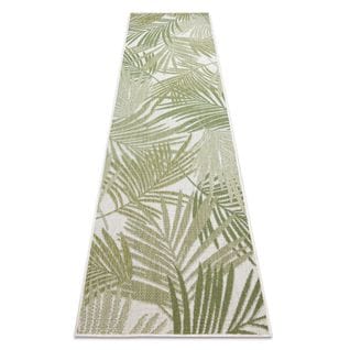 Tapis Sizal Sion Le Tapis De Couloir, Feuilles De Palmier, Tropical 2837 Tissé à Pla 70x250 Cm