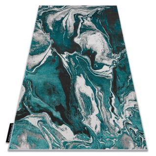 Tapis De Luxe Moderne 622 Abstraction - Structural Vert / Anthracite 120x170 Cm