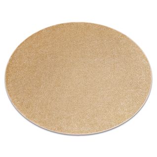 Tapis  Cercle Excellence Or 511 Plaine Mélange Cercle 100 Cm