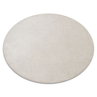 Tapis  Cercle Excellence Crème 305 Plaine Mélange Cercle 100 Cm