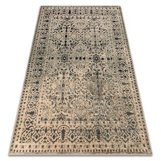 Tapis En Laine Omega Perona Oriental Iron Vert 170x235 Cm