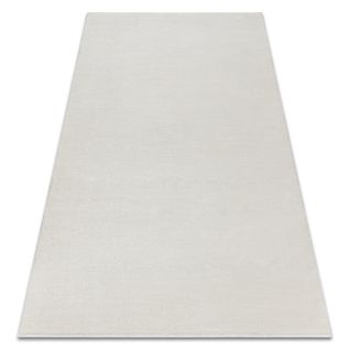 Tapis Softy Plaine Couleur Unie Crème 60x100 Cm