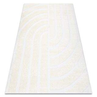 Tapis Moderne Mode 8631 Géométrique Crème 120x170 Cm