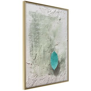 Affiche Murale Encadrée "floating Leaf I" 40 X 60 Cm Or