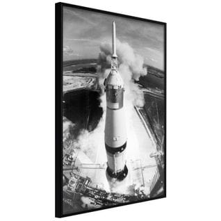 Affiche Murale Encadrée "beginning Of The Mission" 20 X 30 Cm Noir