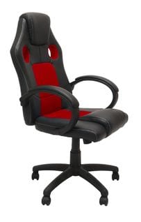 Enzo  Fauteuil Gamer  108118x63x60  Noir Et Rouge