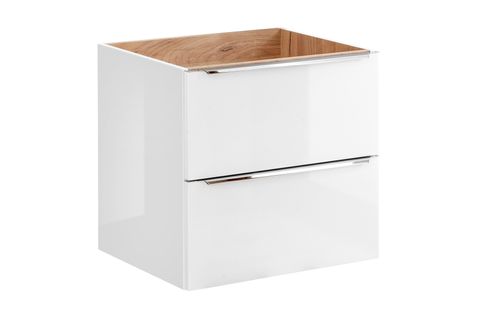 Meuble Sous Vasque à Suspendre Capri Blanc 60 Cm