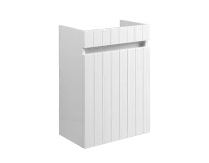 Meuble Suspendu Sous Lavabo Line Blanc 40 Cm