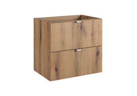 Meubles Suspendu Sous Vasques Avec Tiroirs Nova Oak 60 Cm