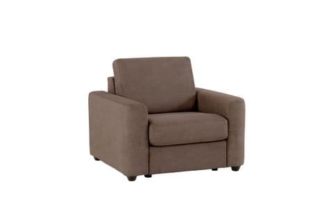 Fauteuil manchettes CURVE NICARAGUA tissu Apache taupe 13