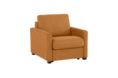 Fauteuil NICARAGUA tissu Apache cognac 10